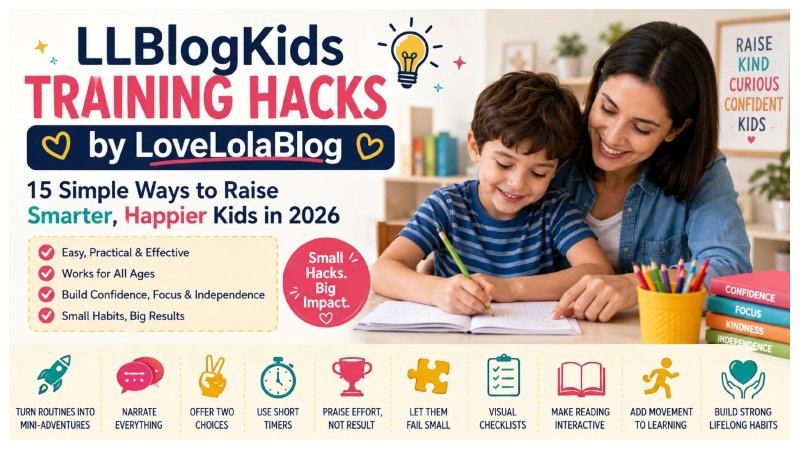LLBlogKids Training Hacks by LoveLolaBlog